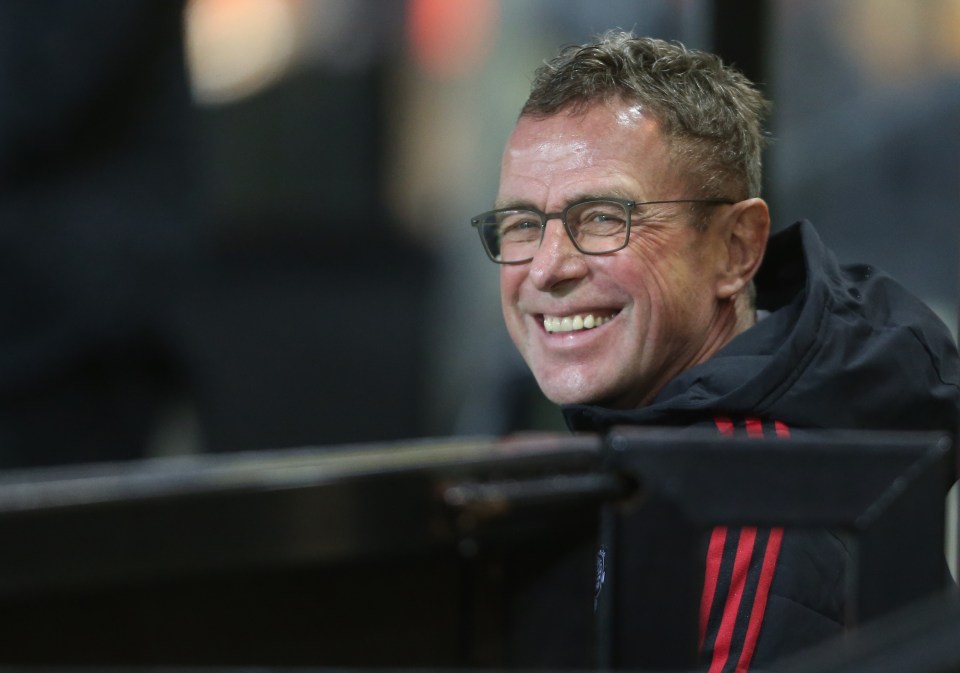 Rangnick is expected to steer Man United to the top four at the very least