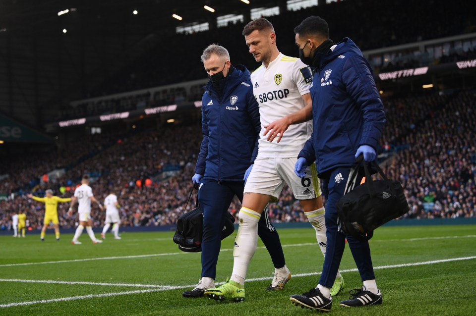 Cooper's absence has also been a huge blow for Bielsa