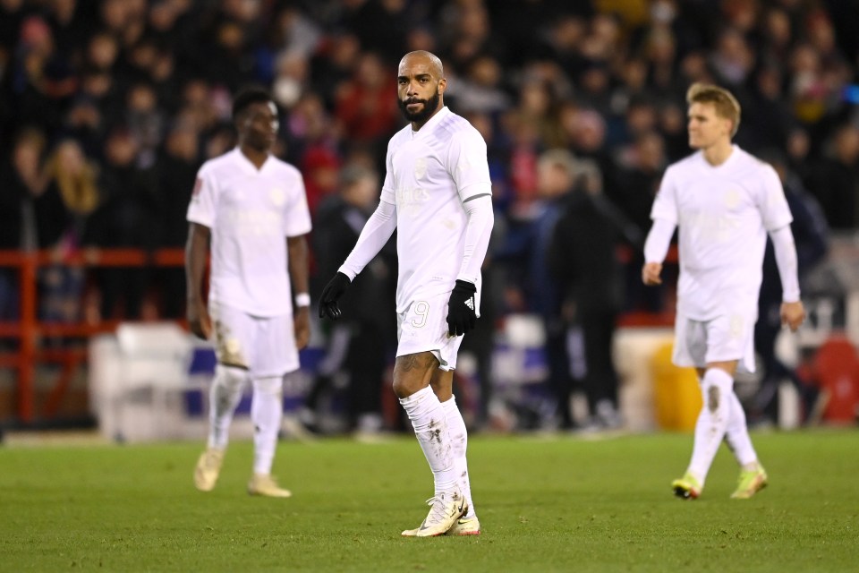 Arsenal were outclassed by the Championship side