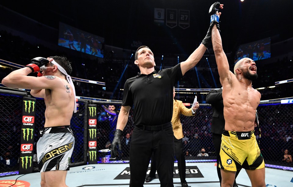 Deiveson Figueiredo finally got his win over Brandon Moreno