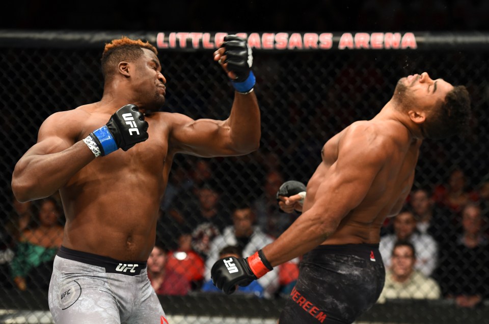 Overeem fought the very best during his legendary career - including Ngannou