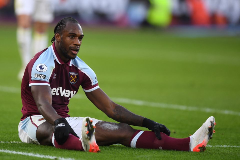 An injury to Michail Antonio could prove critical to West Ham