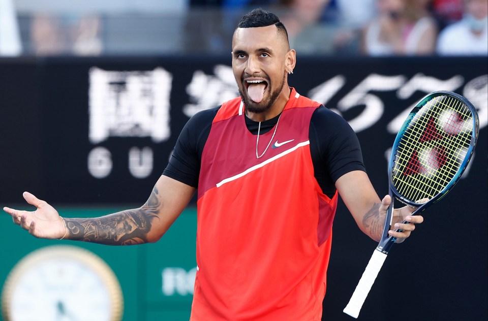 Kyrgios is never far away from controversy