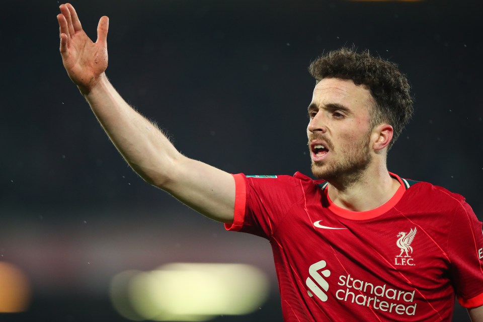 Jota has thrived at Liverpool and played Champions League football since joining from Wolves