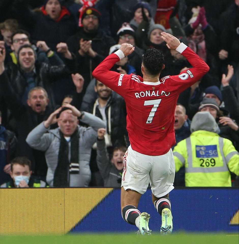 Ronaldo has 15 goals and three assists in 27 appearances since his return to Man United