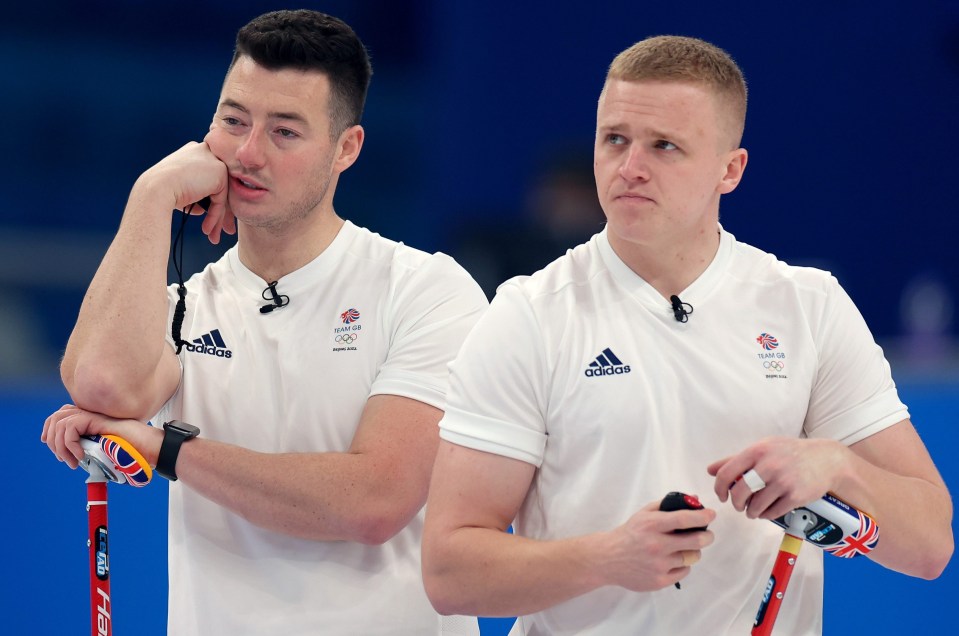 Hammy McMillan and Bobby Lammie were devastated despite claiming silver