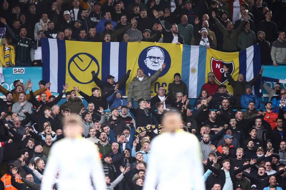 The Leeds supporters fell in love with the Argentine