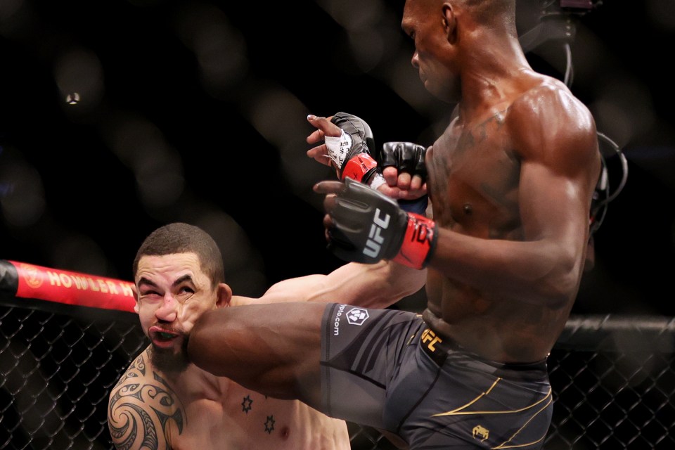 Adesanya can strike opponents in a variety of ways with stunning accuracy