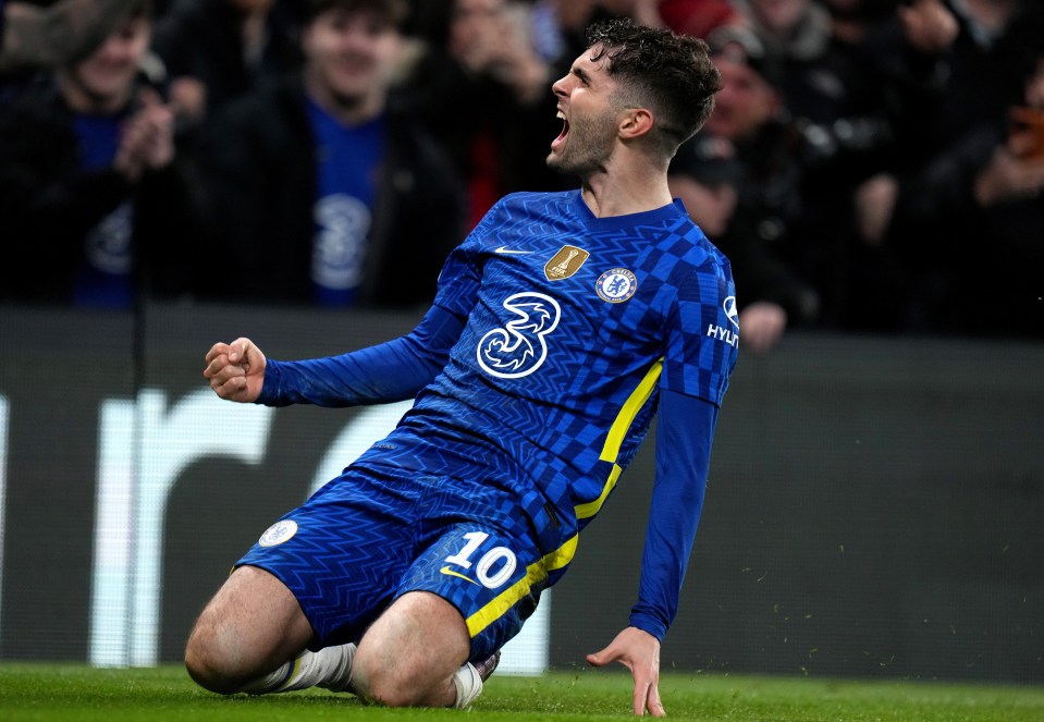 Pulisic netted a second just after the hour mark