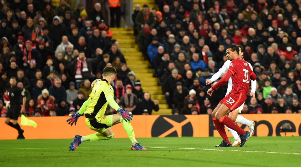 Matip finished off the chance expertly to double Liverpool's tally