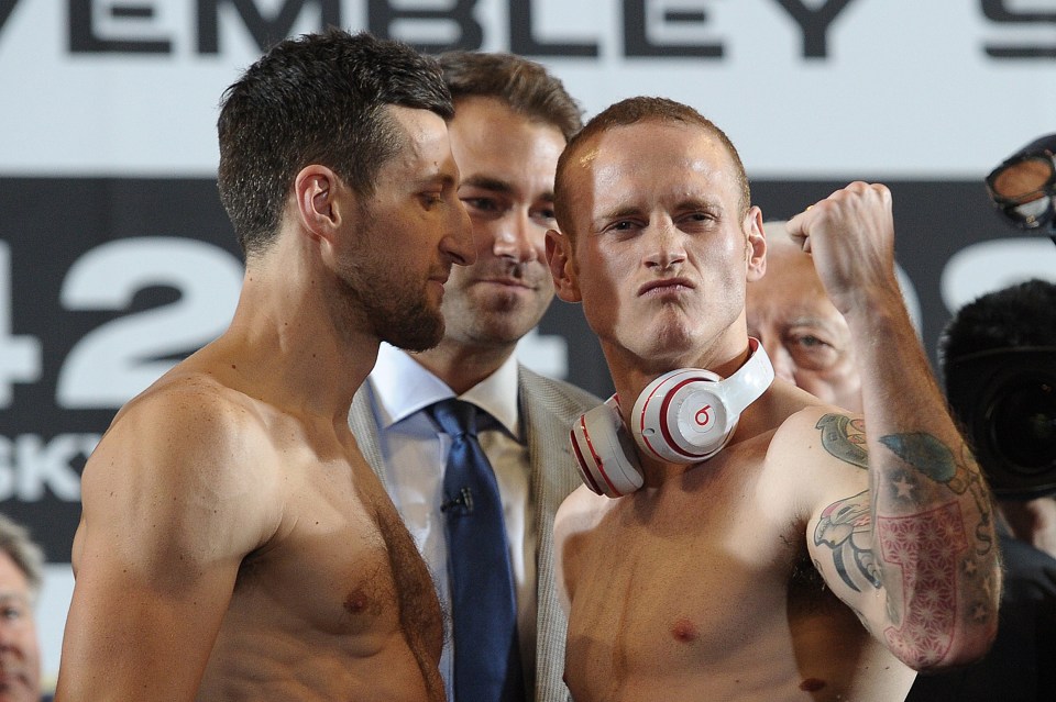 Froch and Groves had a bitter rivalry during their fighting careers