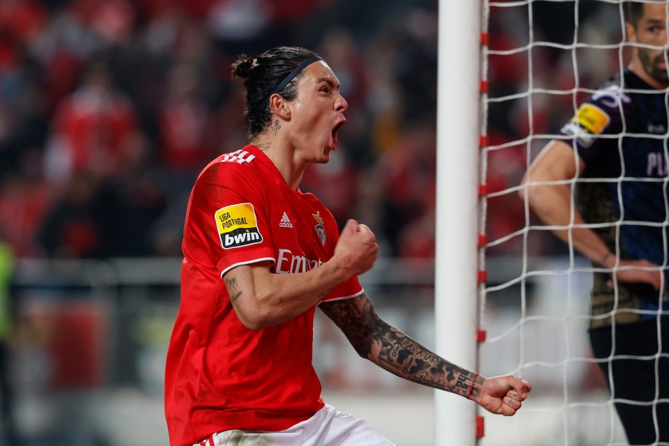 Nunez was linked with a £50m move to West Ham
