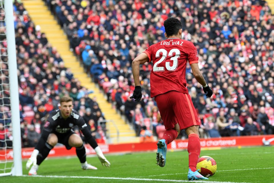 And new signing Diaz made things look even more rosy by setting up the second