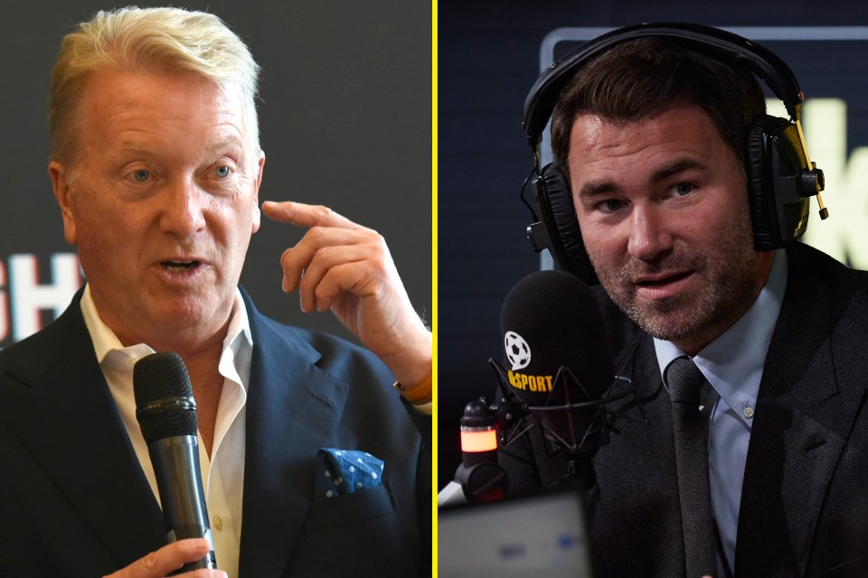 Warren and Hearn often throw jabs at each other in the media