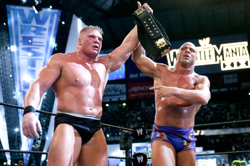 Although Lesnar has been wrestling since he was five, The Beast never expected to make a career out of it