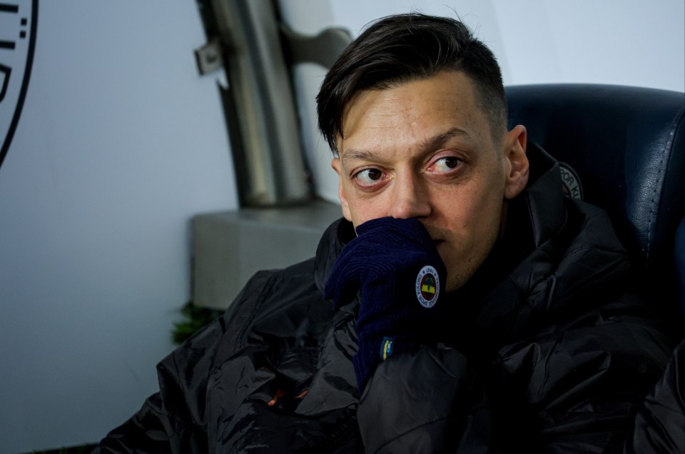 Ozil has undergone back surgery and was rumoured to be considering retirement