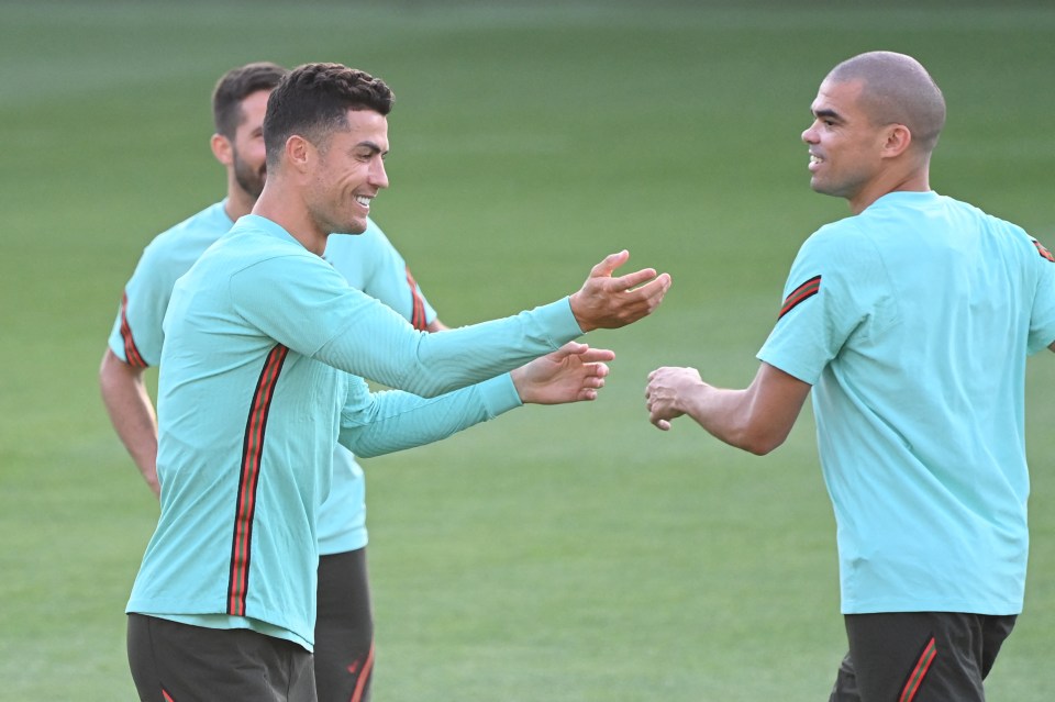 Ronaldo and Pepe have played together since they were teenagers