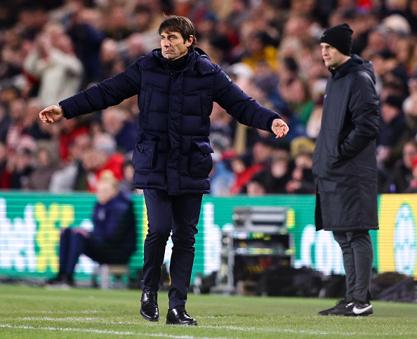 Conte looked out of ideas as Spurs were dumped out of the cup in extra time