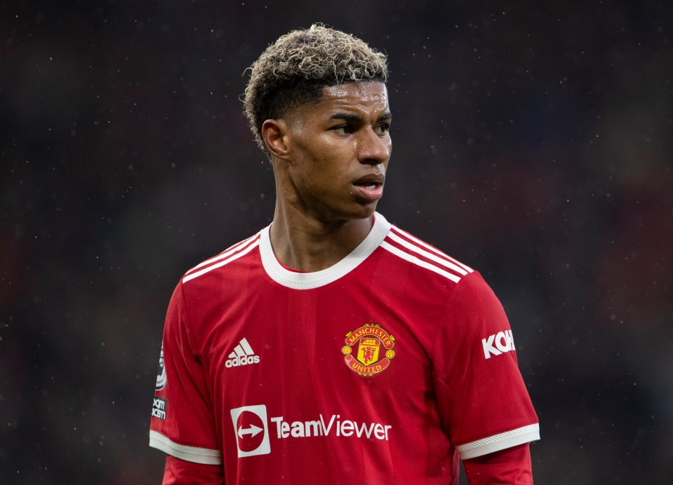 Rashford has not started a game for United since mid-February and has scored just five times in all competitions this season