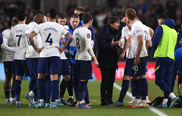 Conte was unable to rally his troops at full time