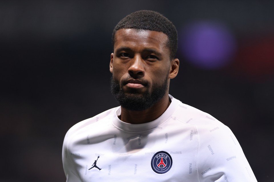 Wijnaldum has failed to impress at PSG since his move