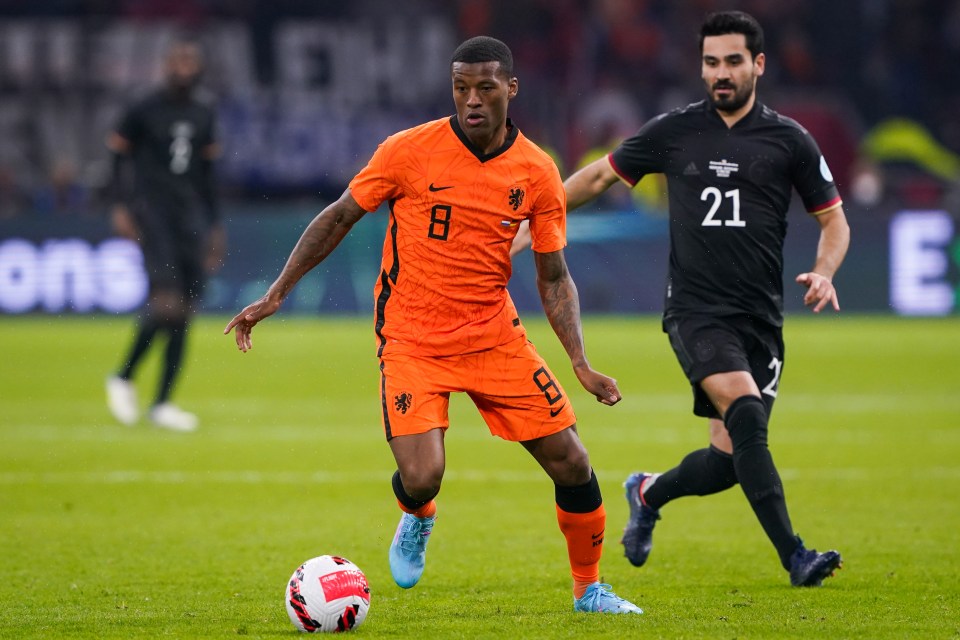 But his club form since moving to PSG has resulted in him losing his regular place in the Dutch side