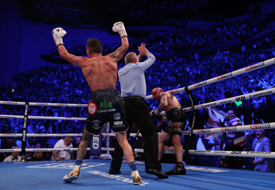 The end came in round seven