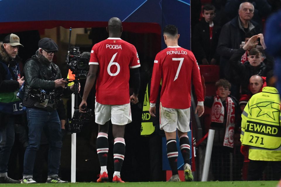 But he left the field with United now facing another trophyless season