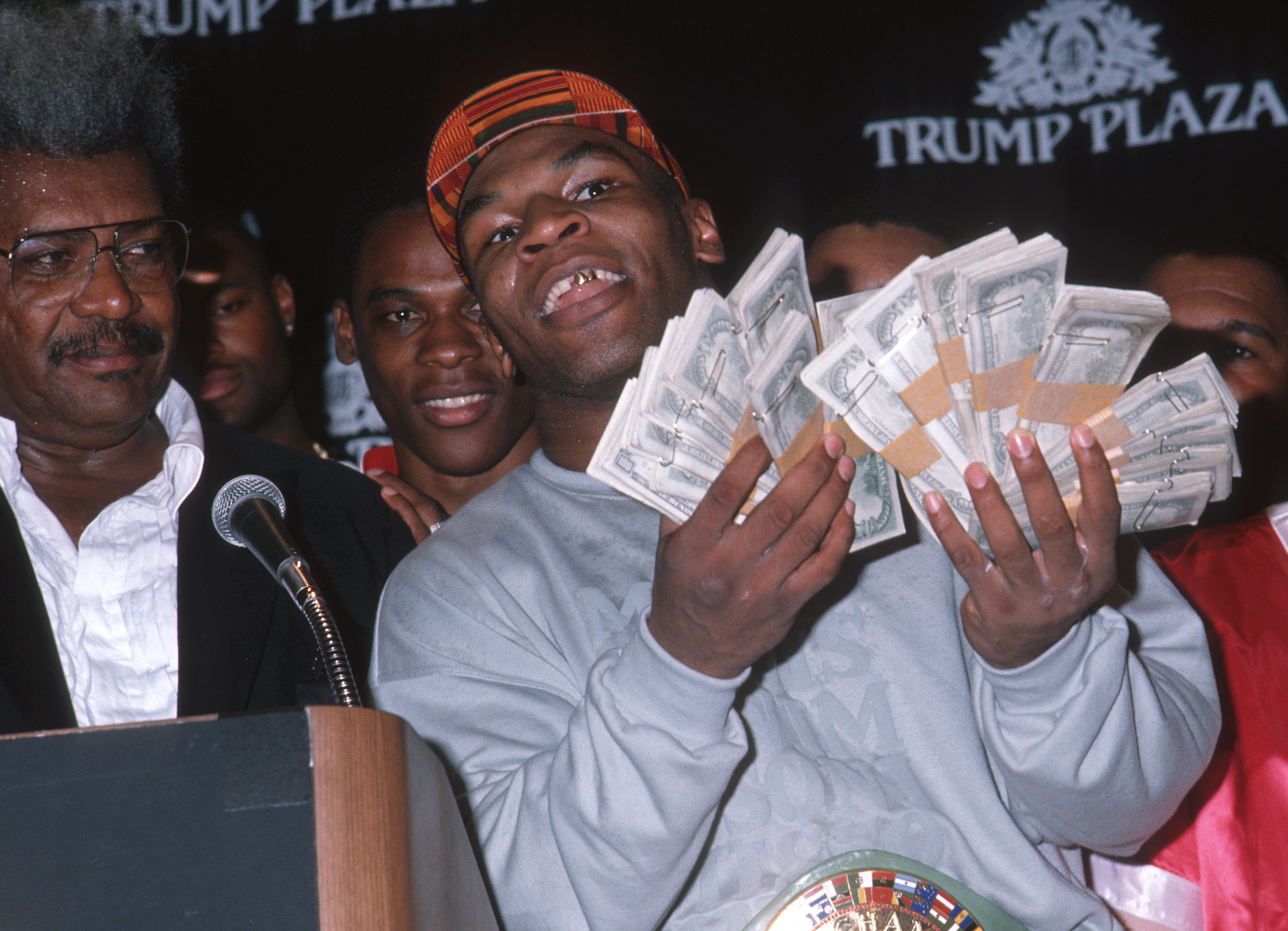 Tyson, meanwhile, enjoyed a lucrative boxing career when he was picking up hundreds of millions of dollars as a heavyweight champion