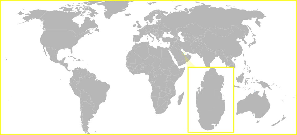 Where Qatar is in the world as football's best get ready to head to the Middle East
