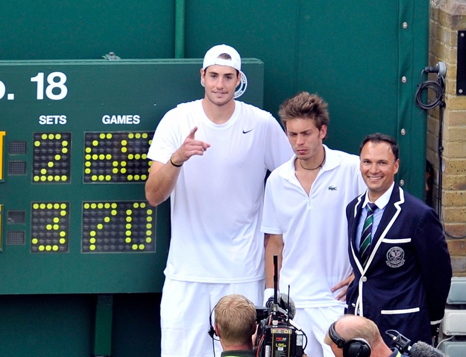 The Isner vs Mahut epic lasted more than 11 hours