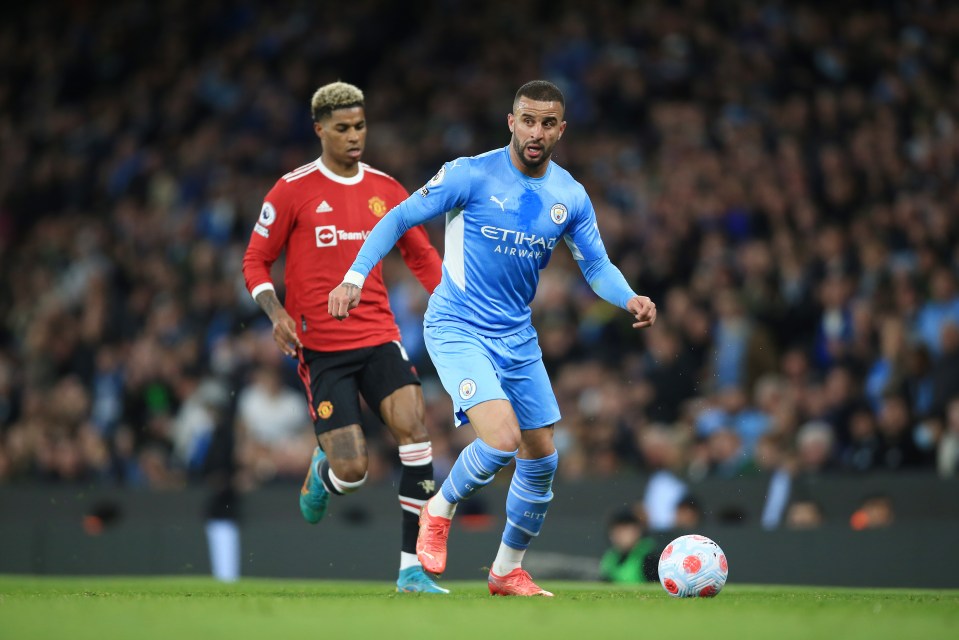 Rashford came on as a substitute in the second half of the Manchester derby, but was unable to make an impact