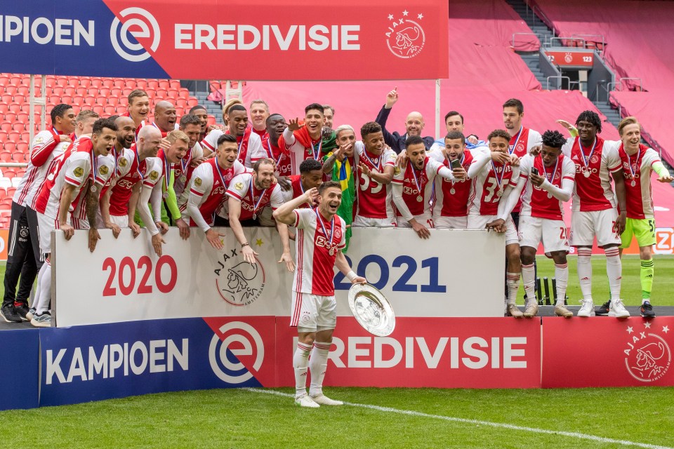 Ten Hag went on to have huge success at Ajax after Reading failed to appoint him