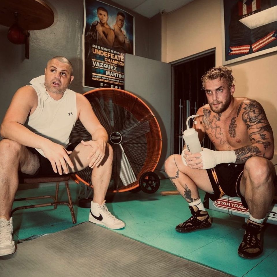 BJ Flores was Jake Paul's boxing coach