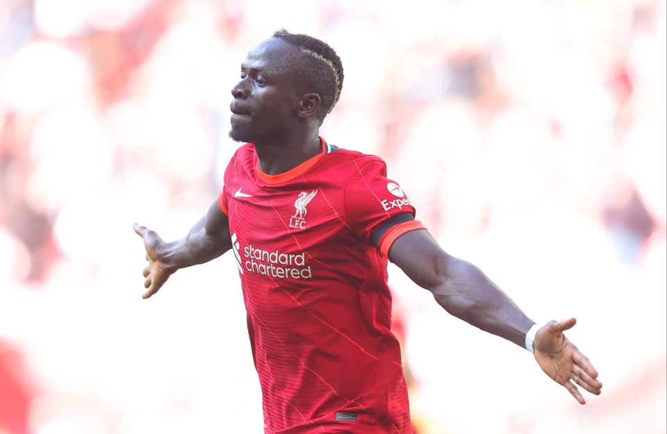 Mane has scored 21 goals in all competitions this season for Liverpool