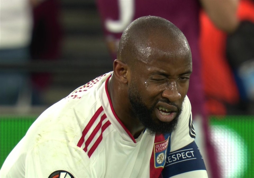 Dembele's wink afterwards bore some resemblance to Cristiano Ronaldo's wink after Wayne Rooney was red carded at the 2006 World Cup