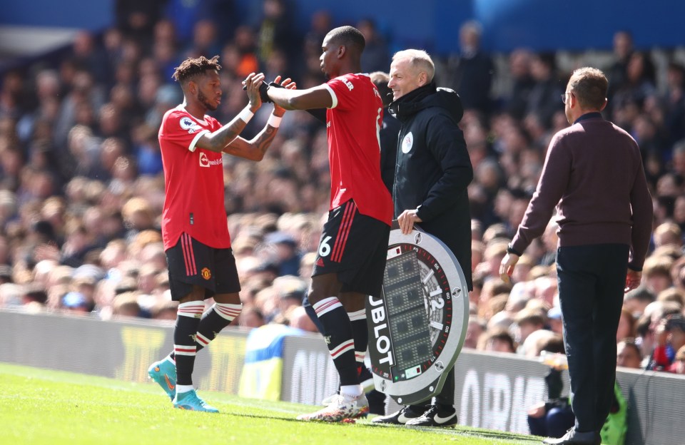 Three years on and the Man United team still has a familiar look