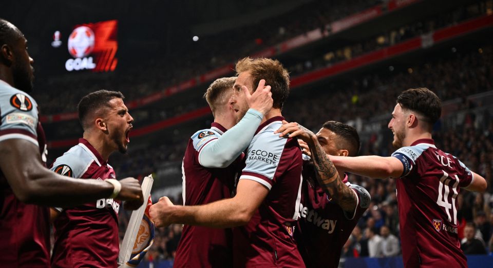 The Irons are set to face Eintracht Frankfurt in the next round, who they, ironically, faced in their last European semi