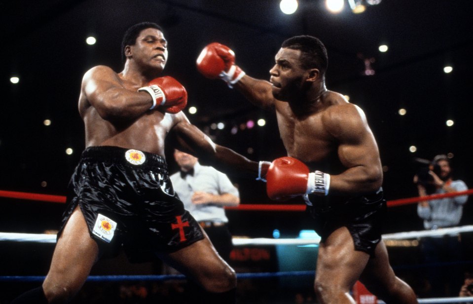 In 1986, at the age of 20, Tyson - now a pro - beat Trevor Berbick to become the youngest heavyweight champion in history