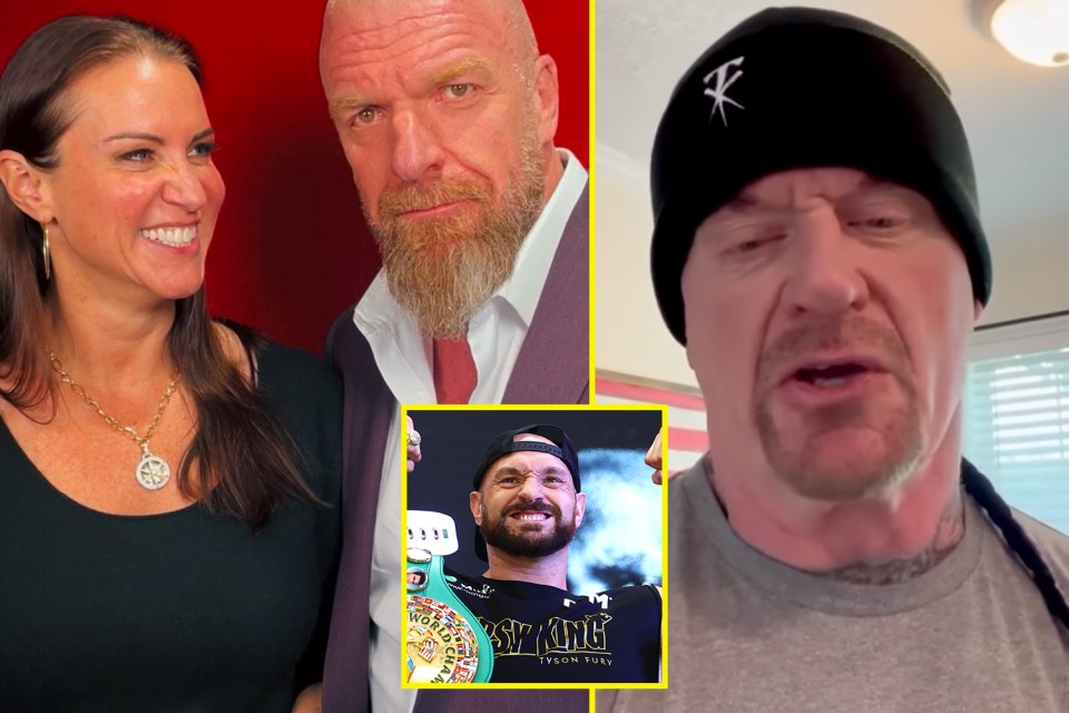 Stephanie McMahon, Triple H, and The Undertaker are backing Fury to beat Whyte