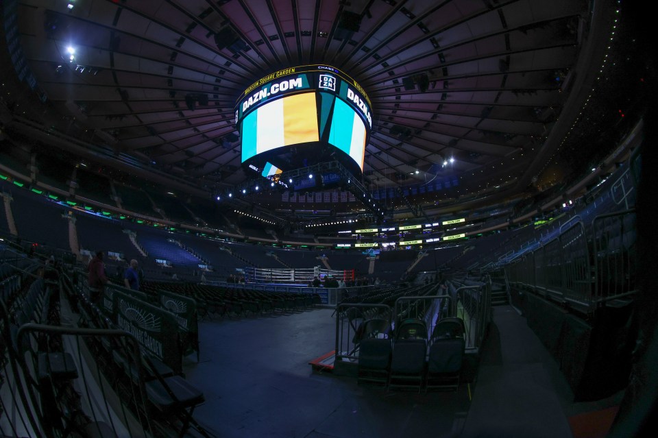 MSG was the perfect venue for the fight