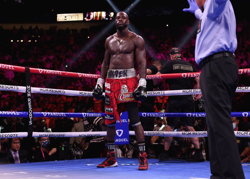 Wilder is back in the gym