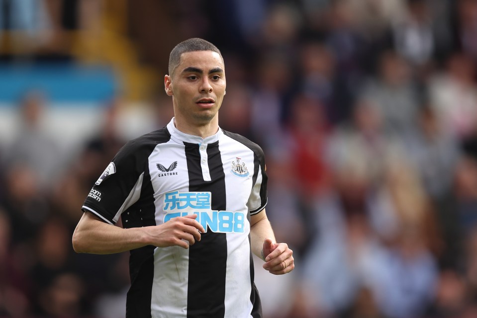 Almiron hasn't had the greatest of seasons but, then again, neither has Grealish