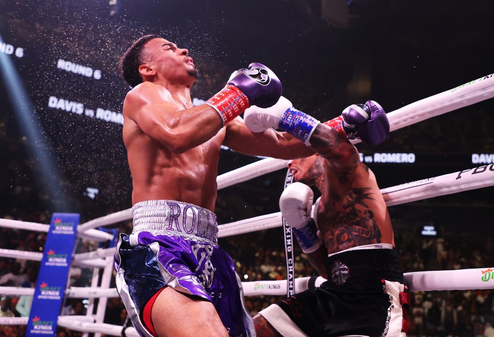 Romero was knocked out by 'Tank' Davis in the seventh round of their April 2023 bout