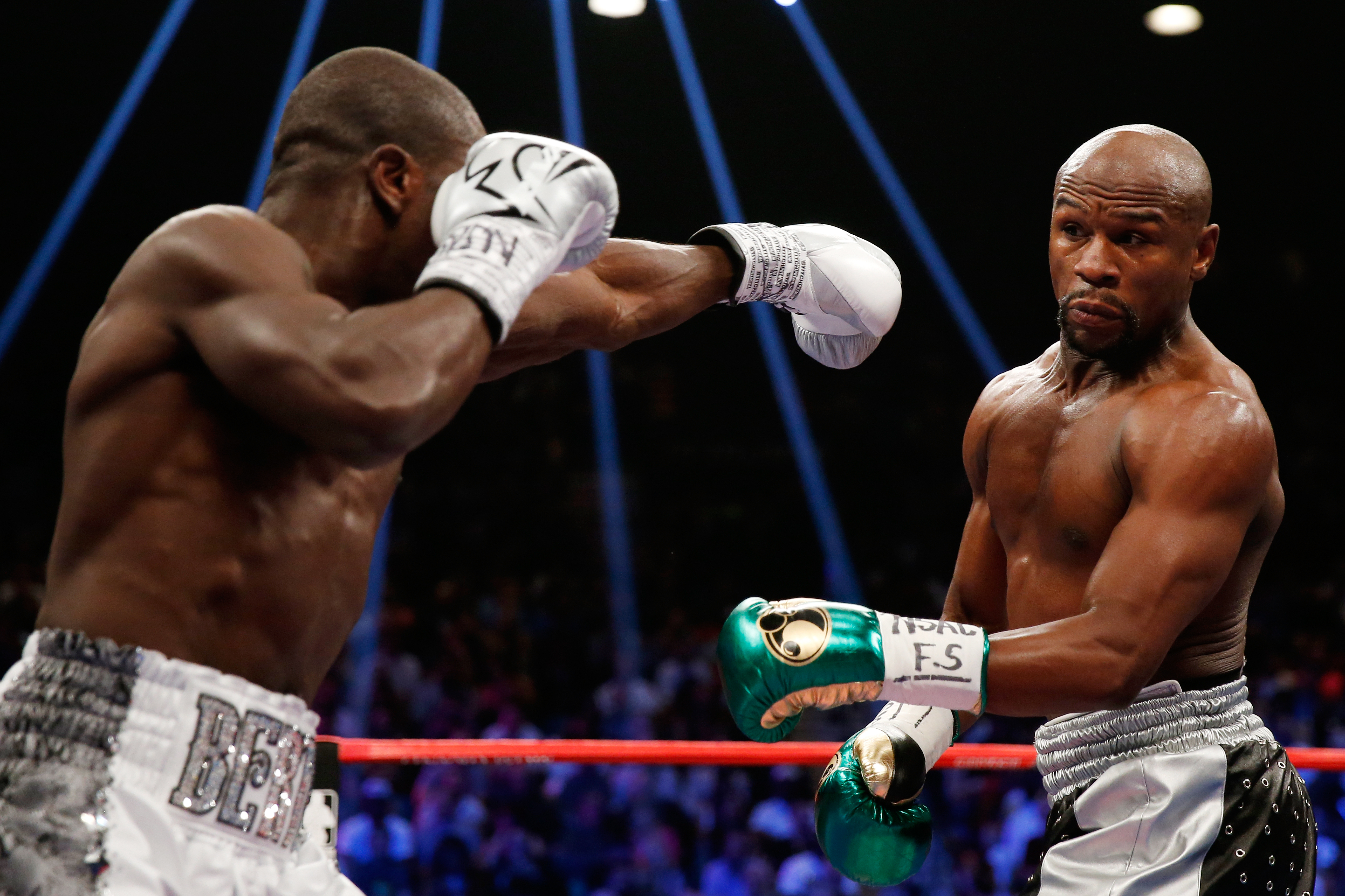 Berto described Mayweather as 'elusive'