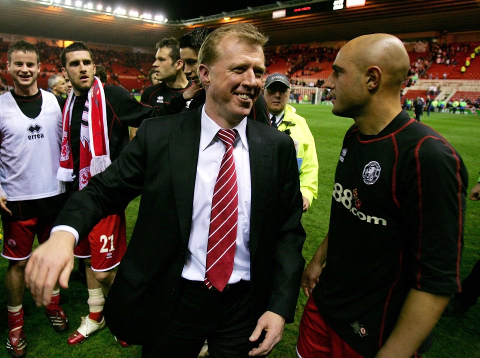 He'll no doubt go down as Middlesbrough's most successful ever manager