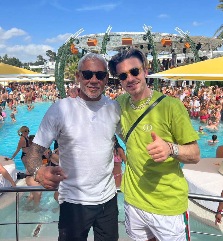 He's also enjoyed a summer of fun abroad having gone to both Ibiza and Vegas