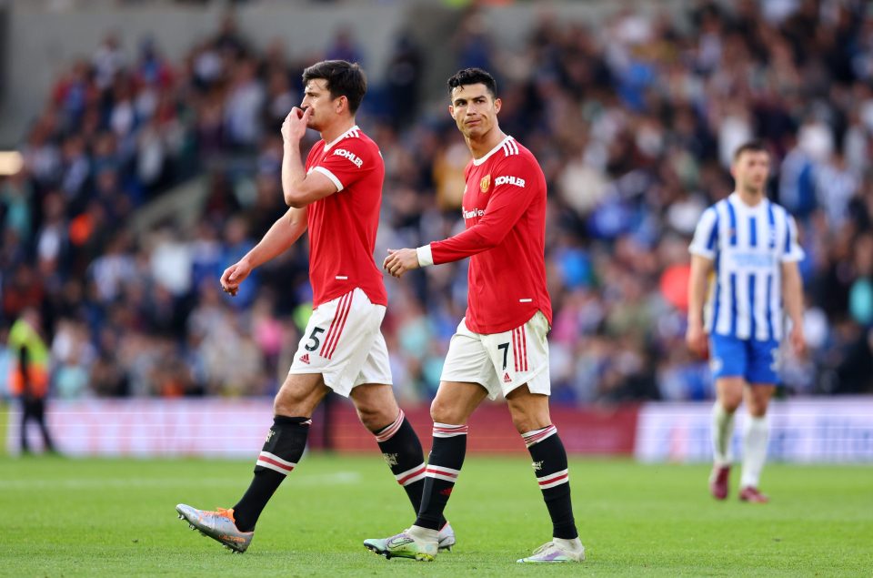 Ten Hag takes over a Man United side who are at risk of playing in the Europa Conference League next season