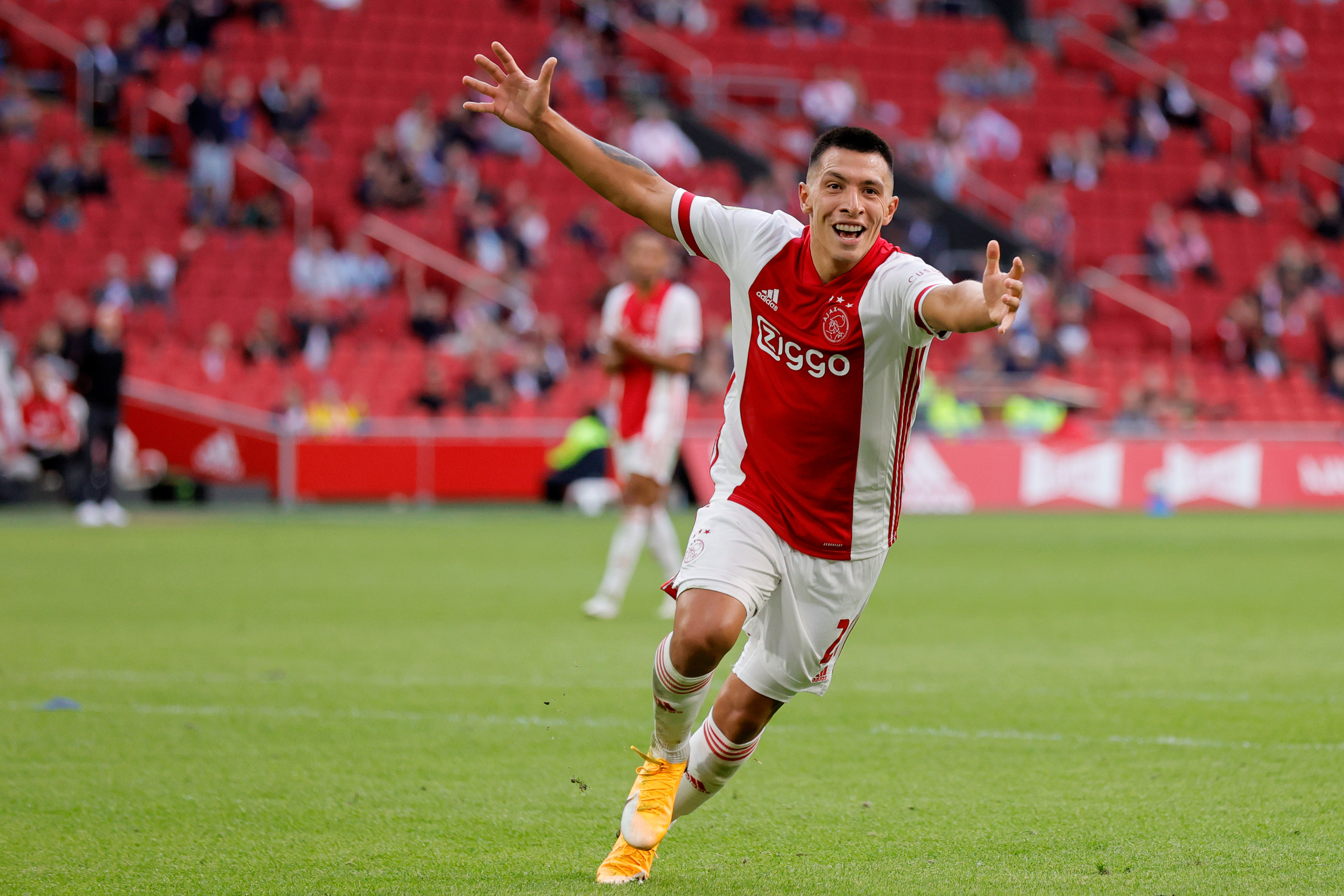 Martinez quickly forced his way into a talented Ajax line up