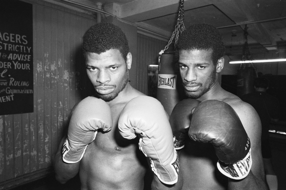 Leon, left, and Michael Spinks, right, were the first brothers to win heavyweight titles